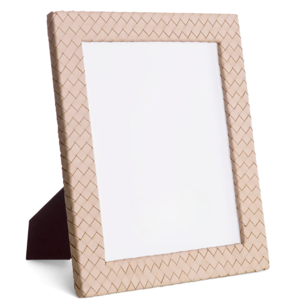 Rose Leather Weave Photo Frame (8x10)