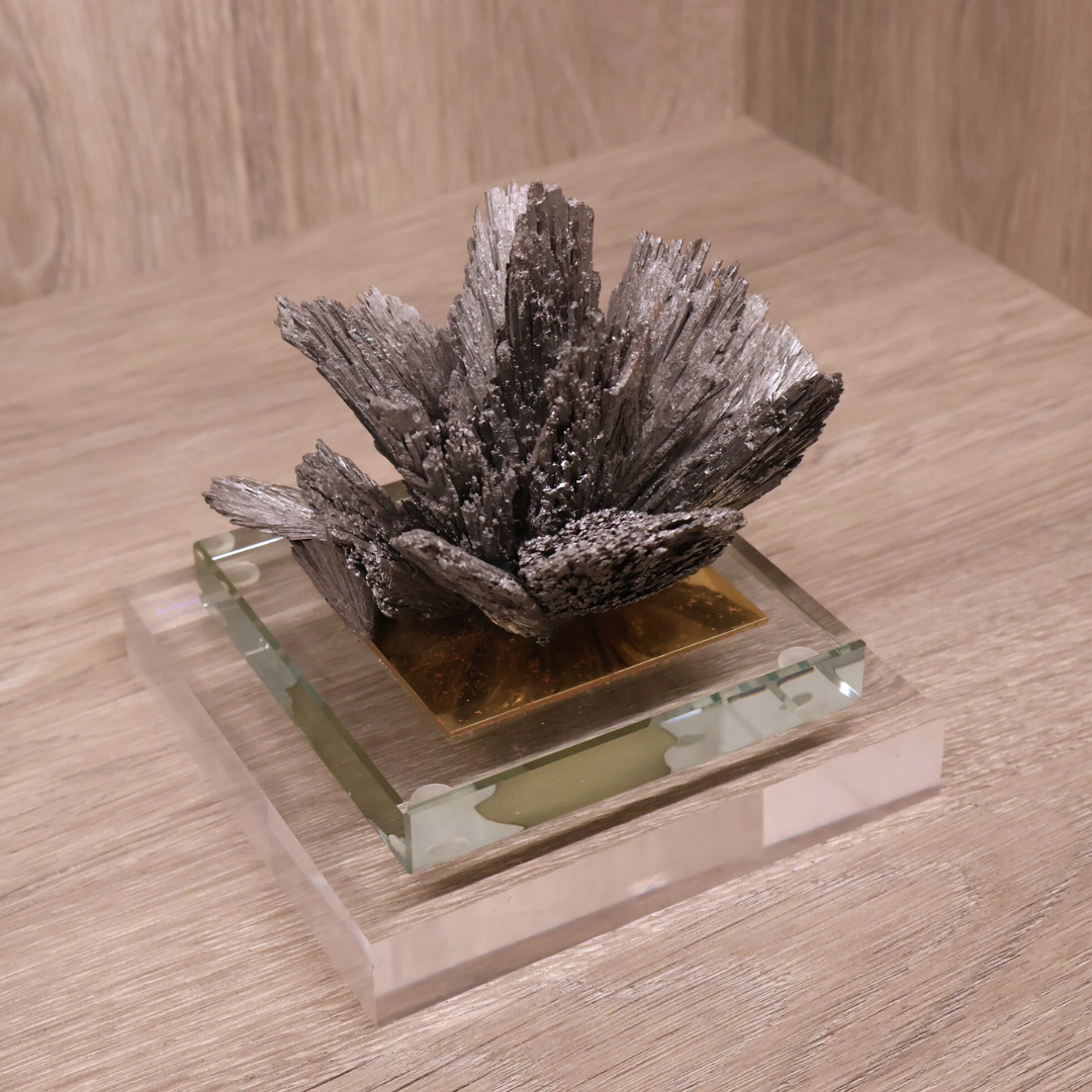 Water Lily Kyanite Silver