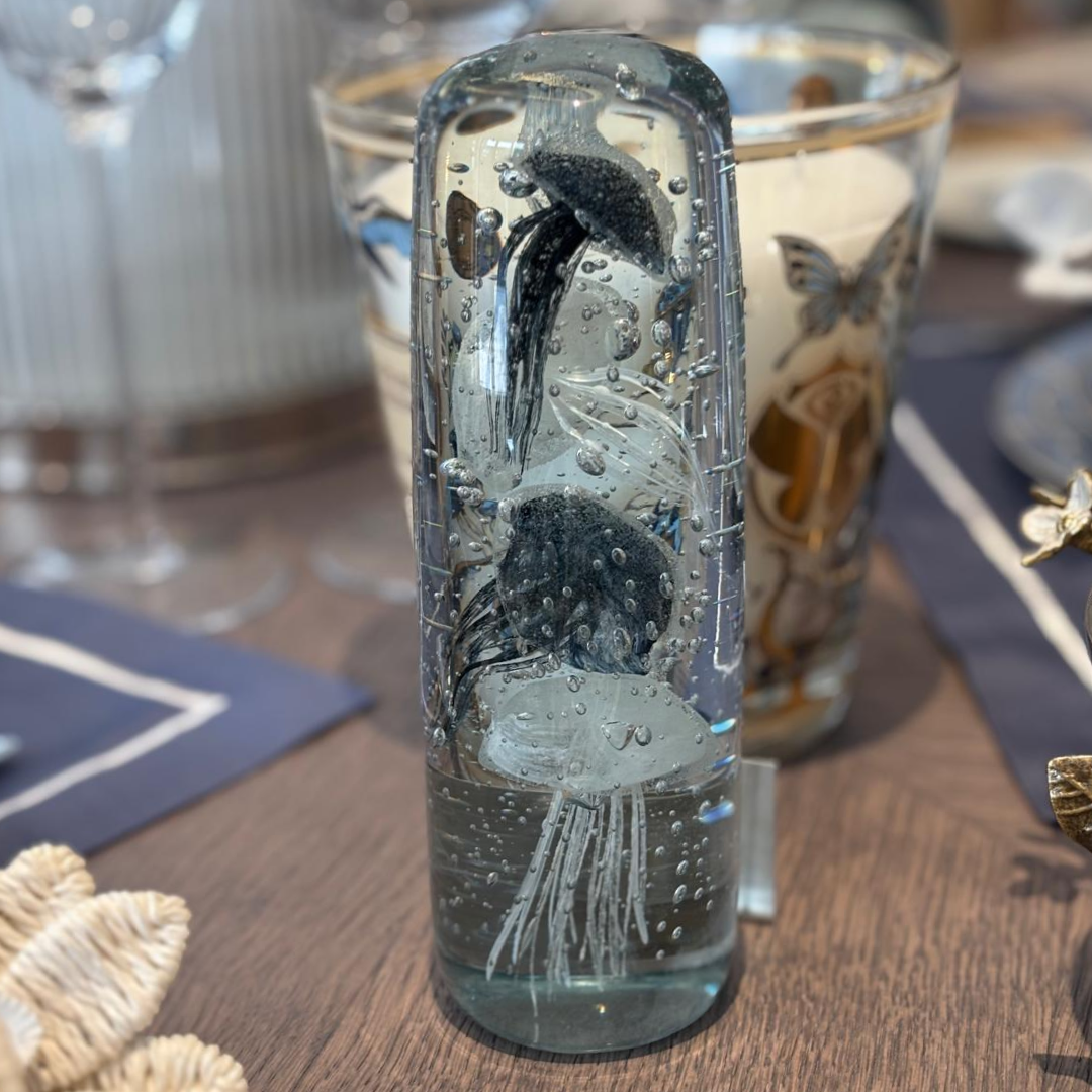 Jellyfish Glass Weight