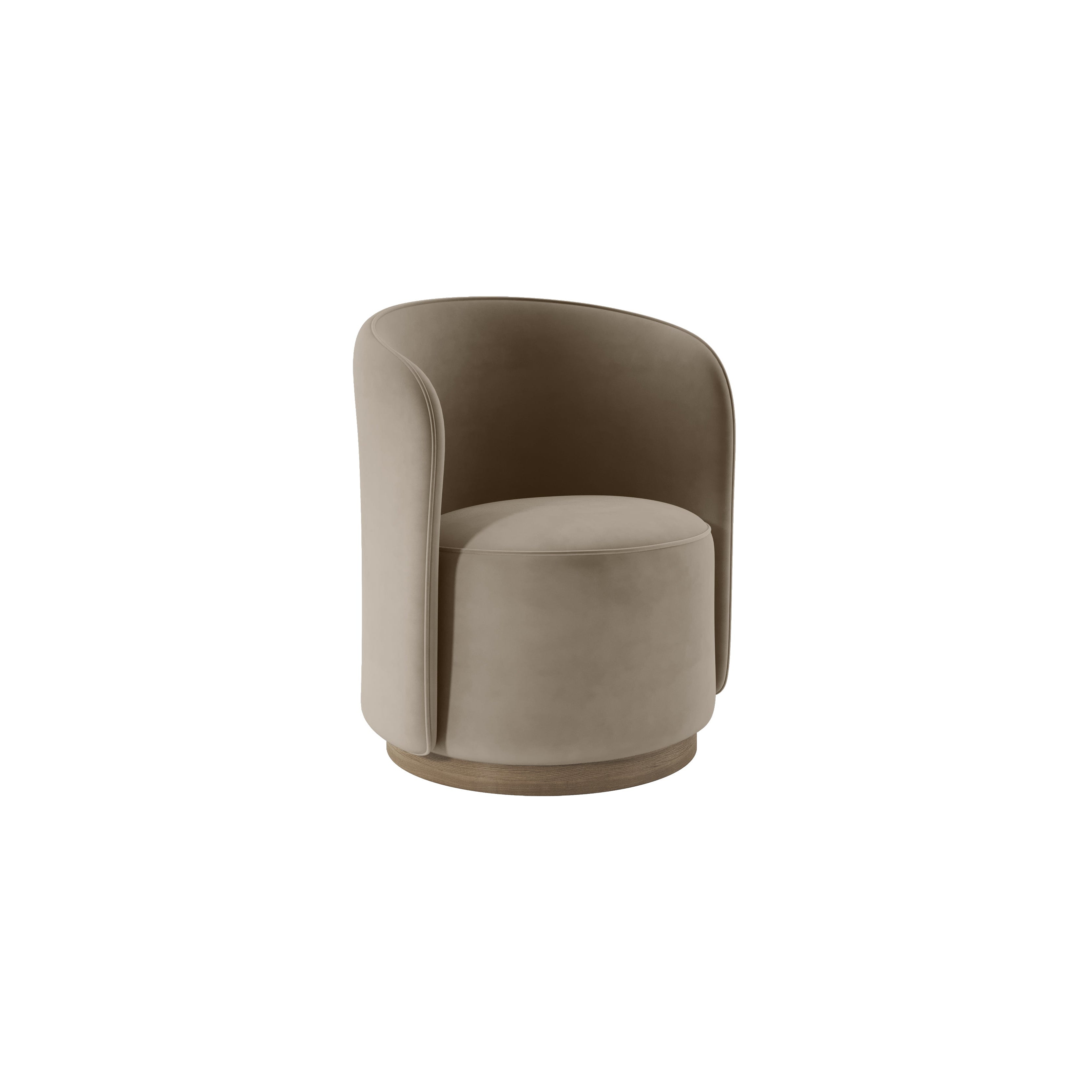 Bronte Dressing Table Chair in Mushroom