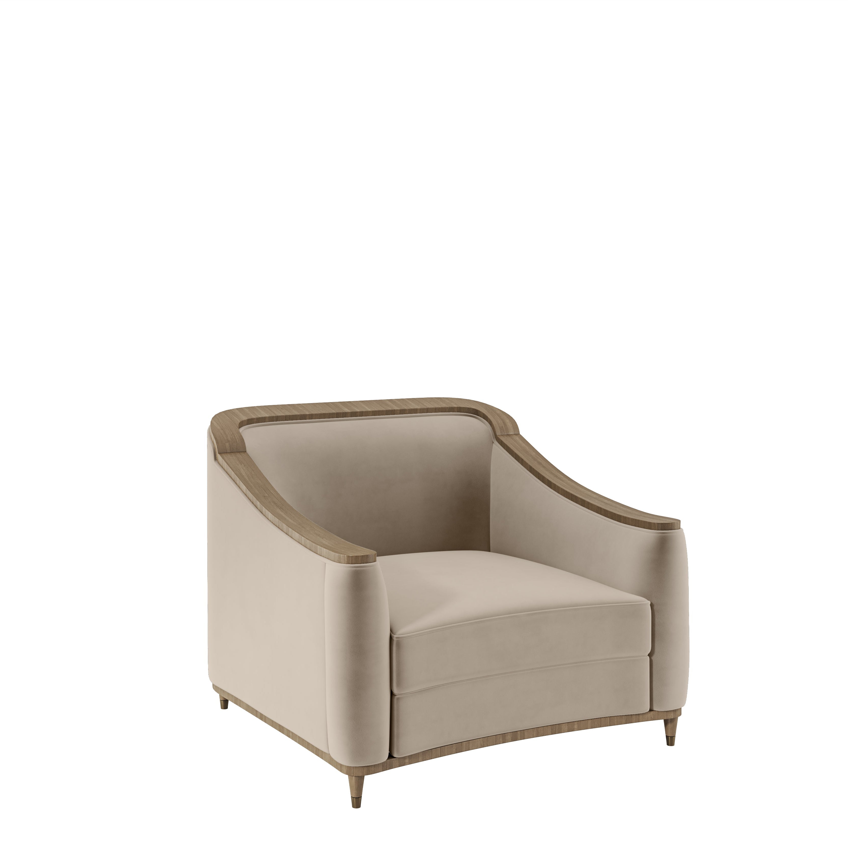 Camilla Occasional Chair in Mushroom
