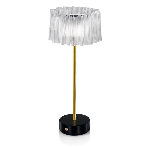 Cora Black & Gold LED Lamp