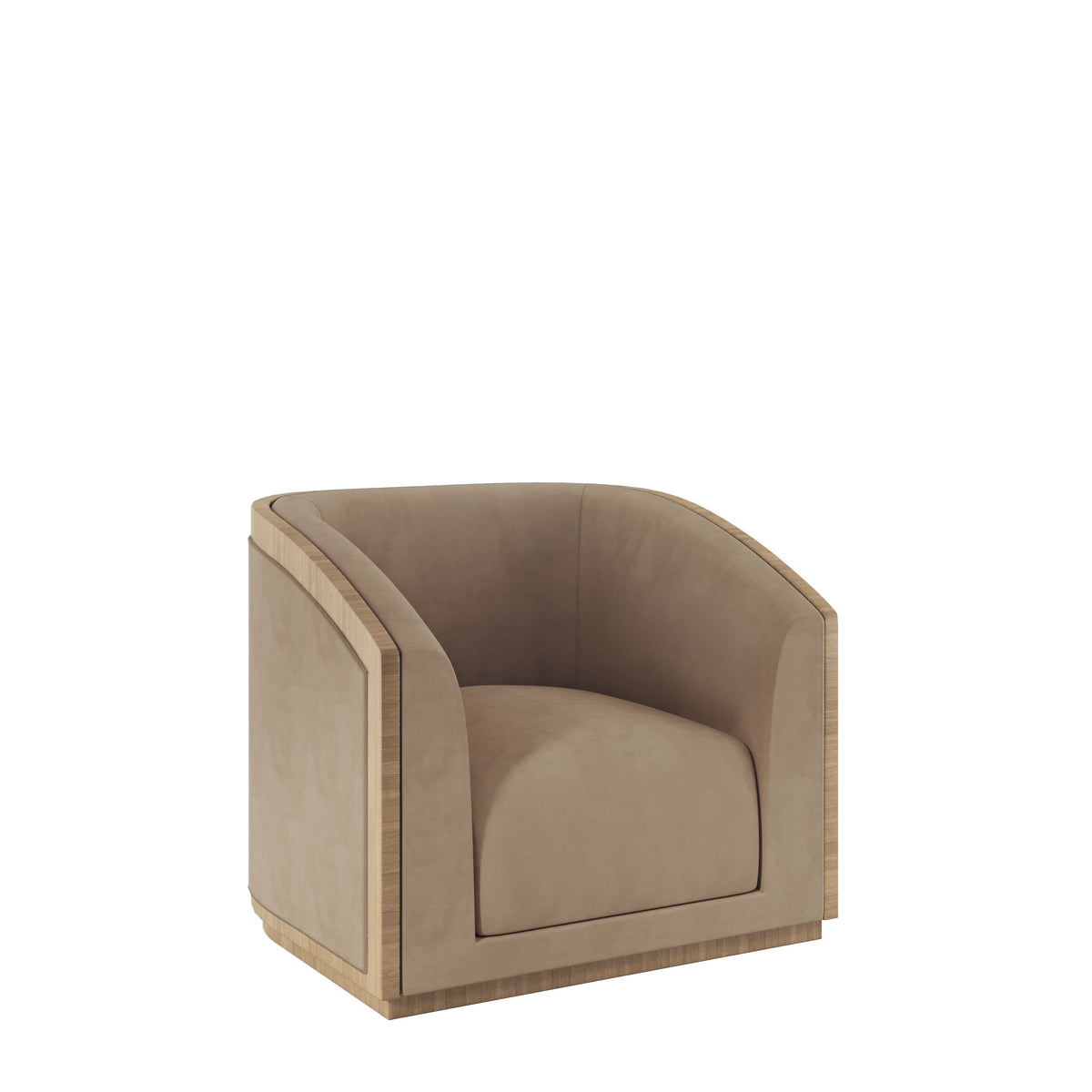 Freya Armchair in Mushroom