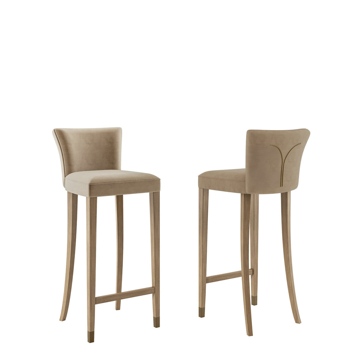 Georgia Bar Stool in Mushroom