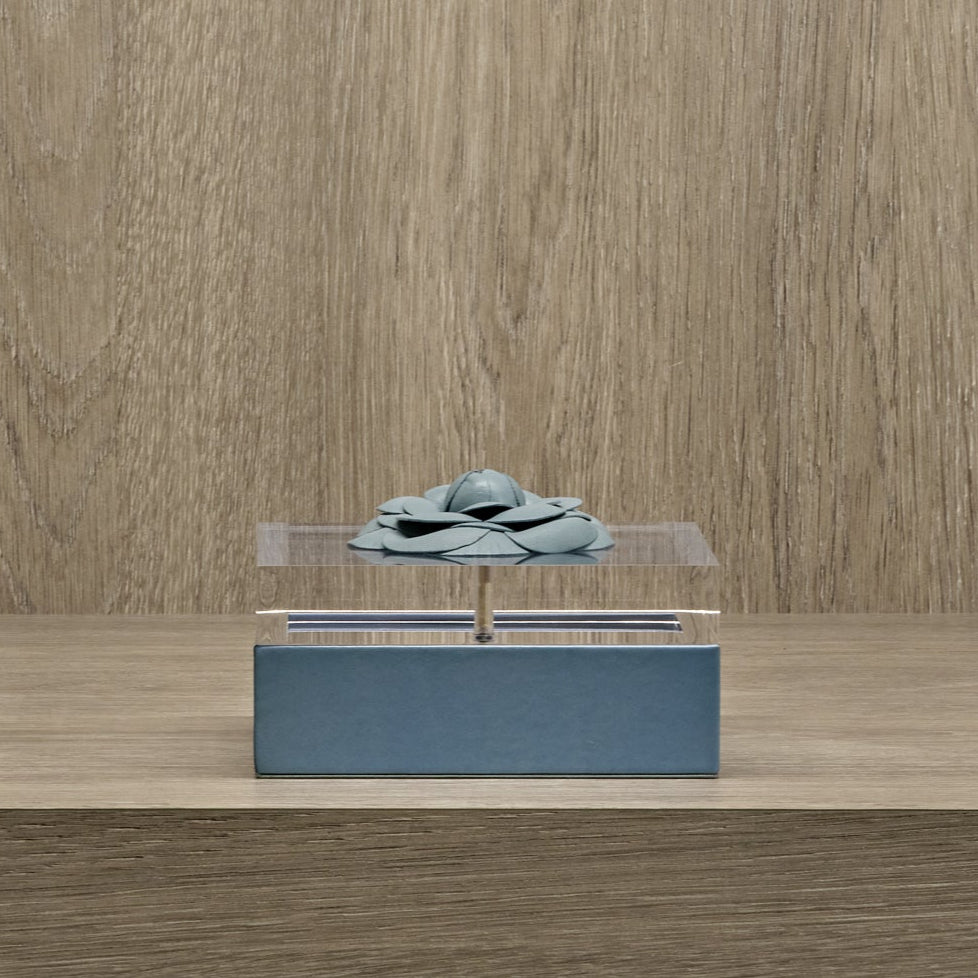 Azure Square Diamond Box - Fleur
