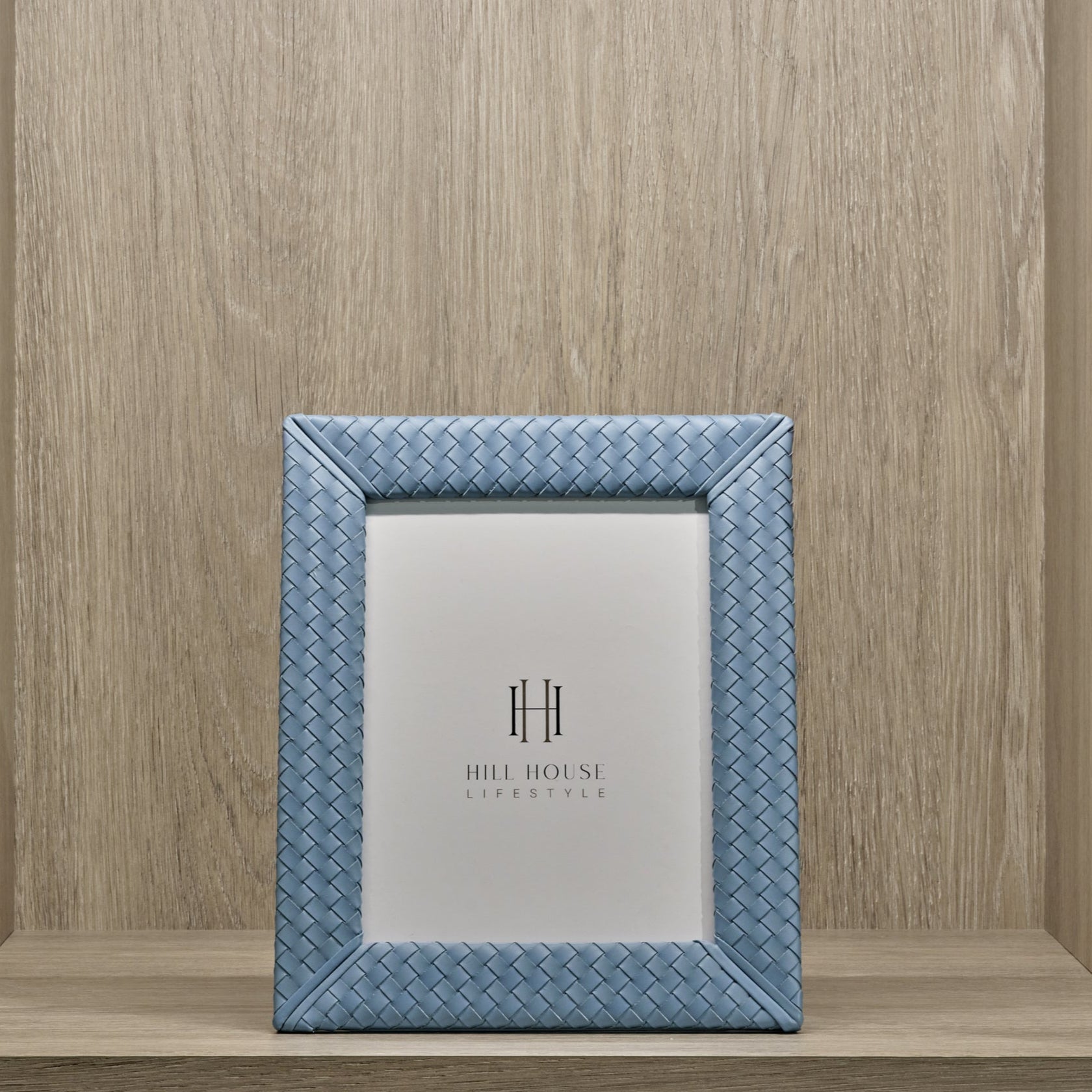 Azure Leather Frame 4x6