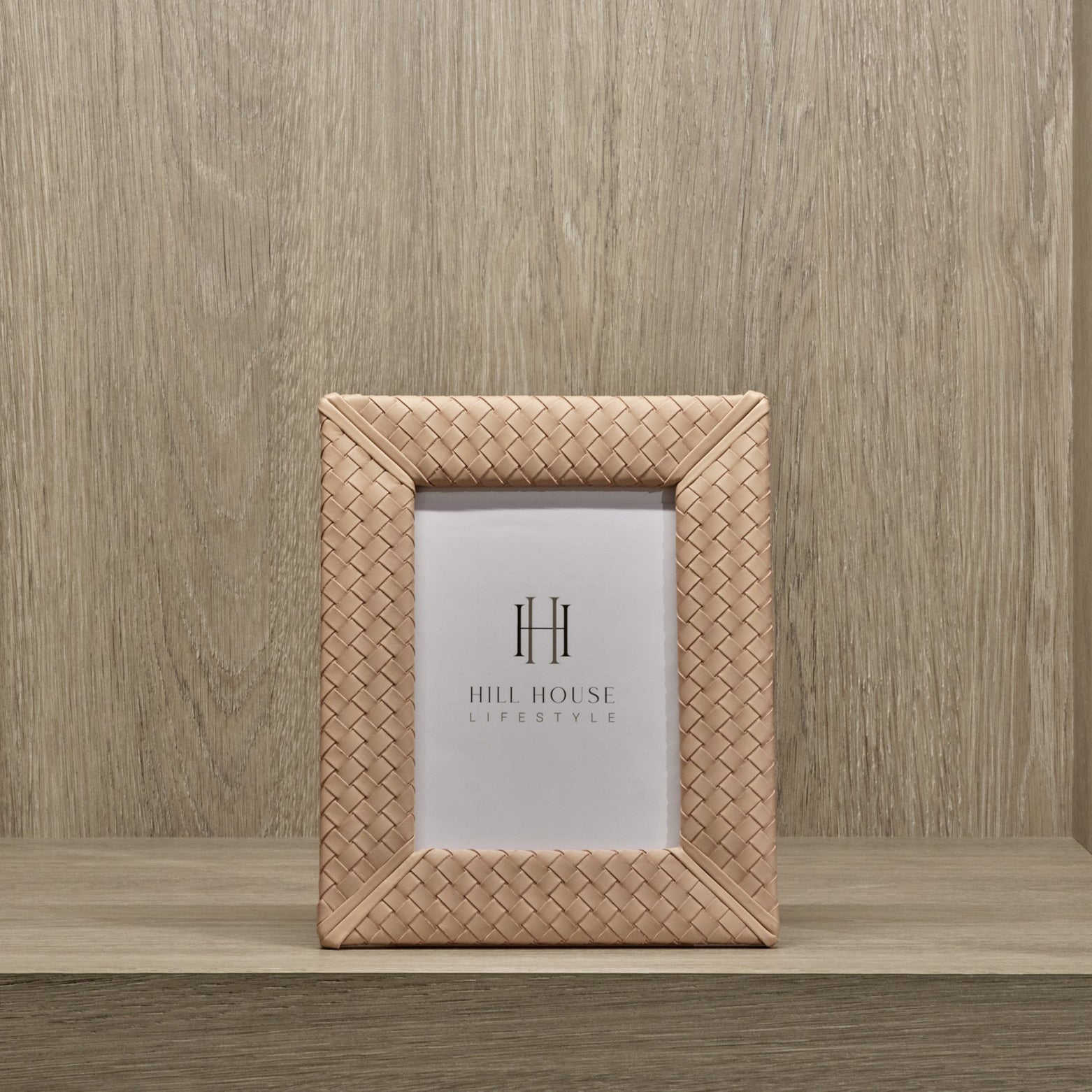 Blush Pink Leather Frame 5x7