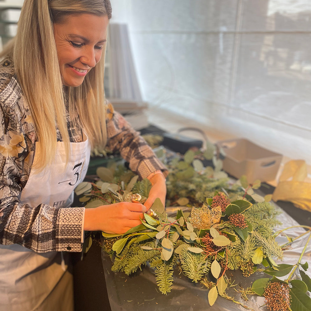 Surrey Wreath Making Masterclass - Thursday 27th November 2025