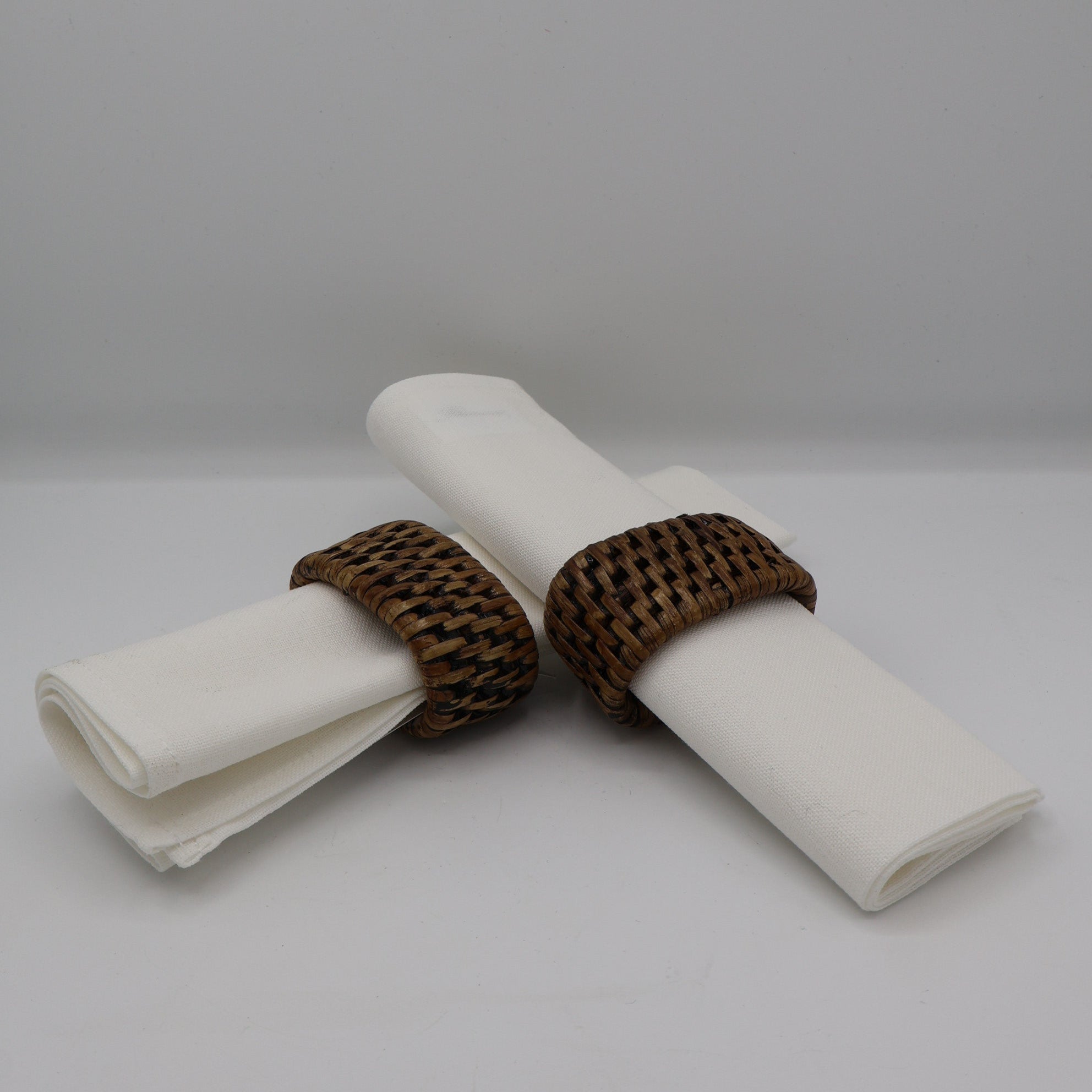 Rattan Natural Napkin Rings