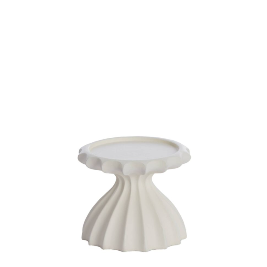 Sidari Cream Candle Holder 7.5cm