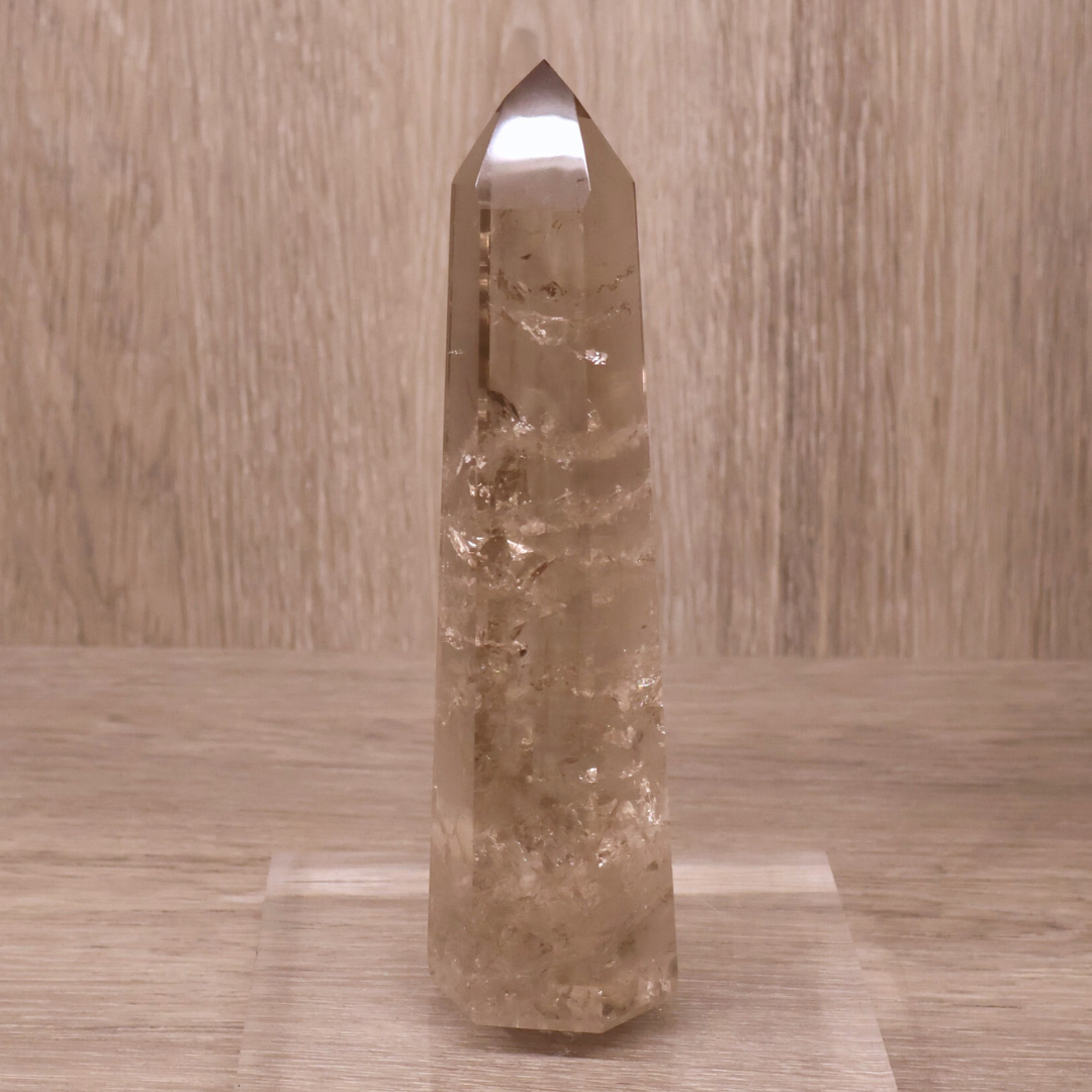 Smoked Quartz Crystal Prism 0.84kg