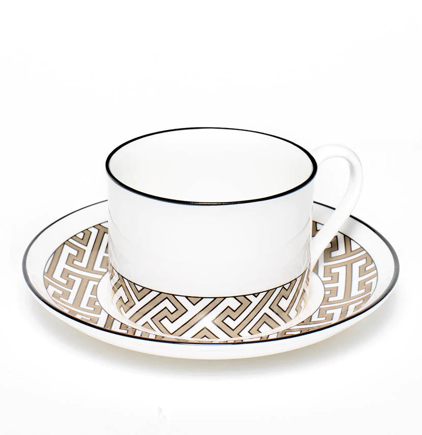 Truffle Maze Teacup And Saucer