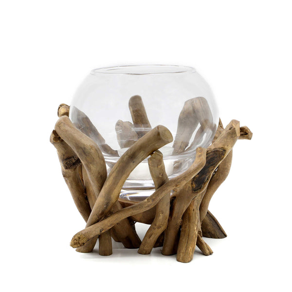 Natural Driftwood Vase