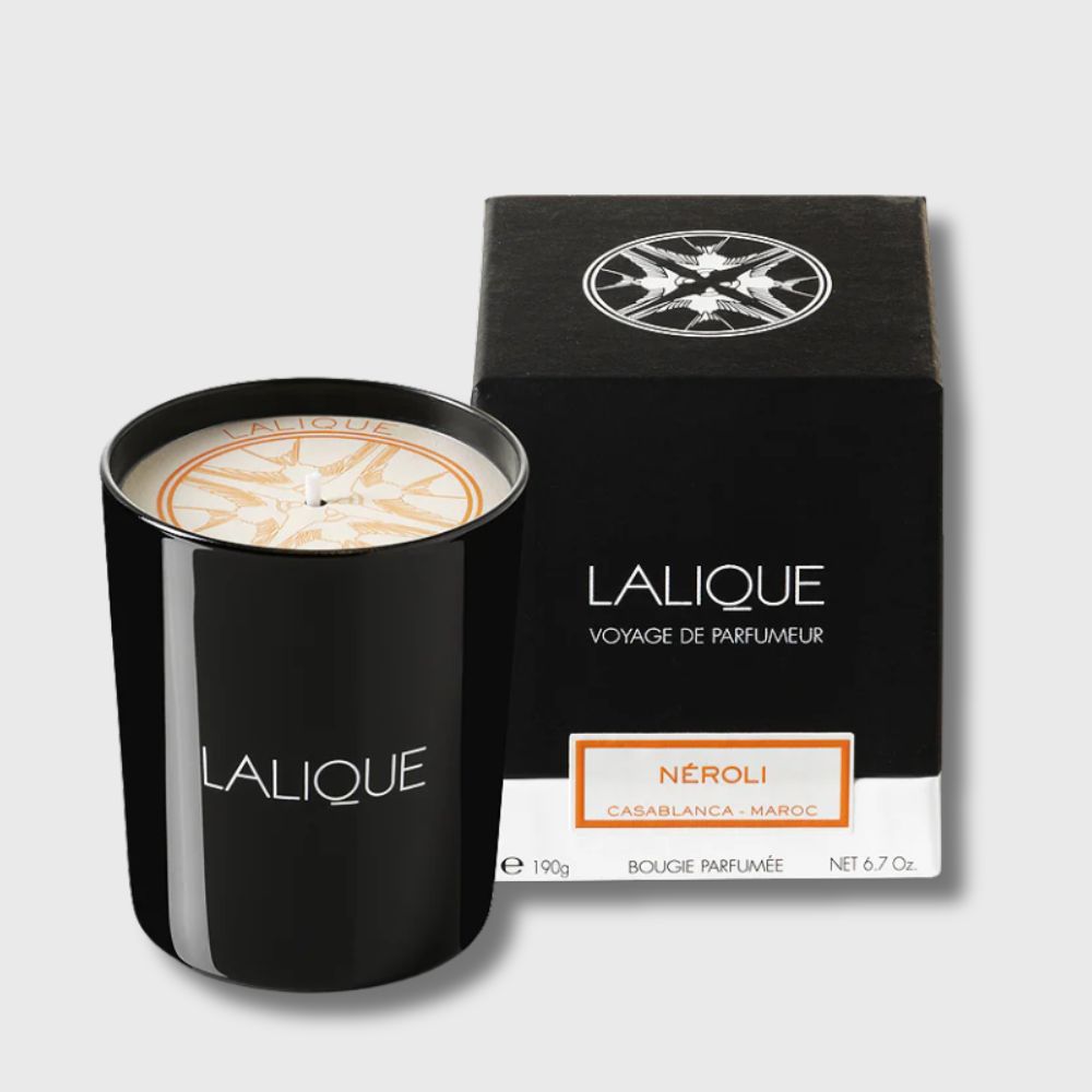 Lalique Neroli Candle Casablanca Scent 190g