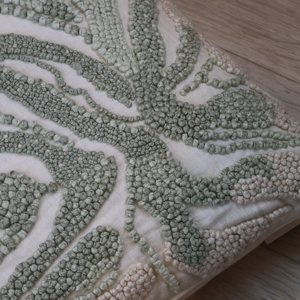 Knotte Vert Square Cushion