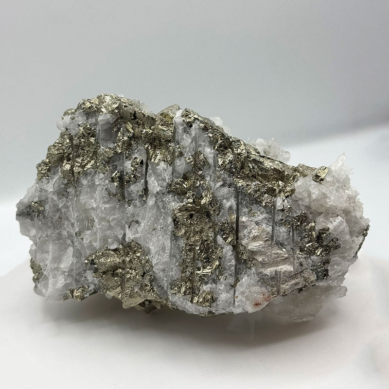 Quartz & Pyrite Cluster