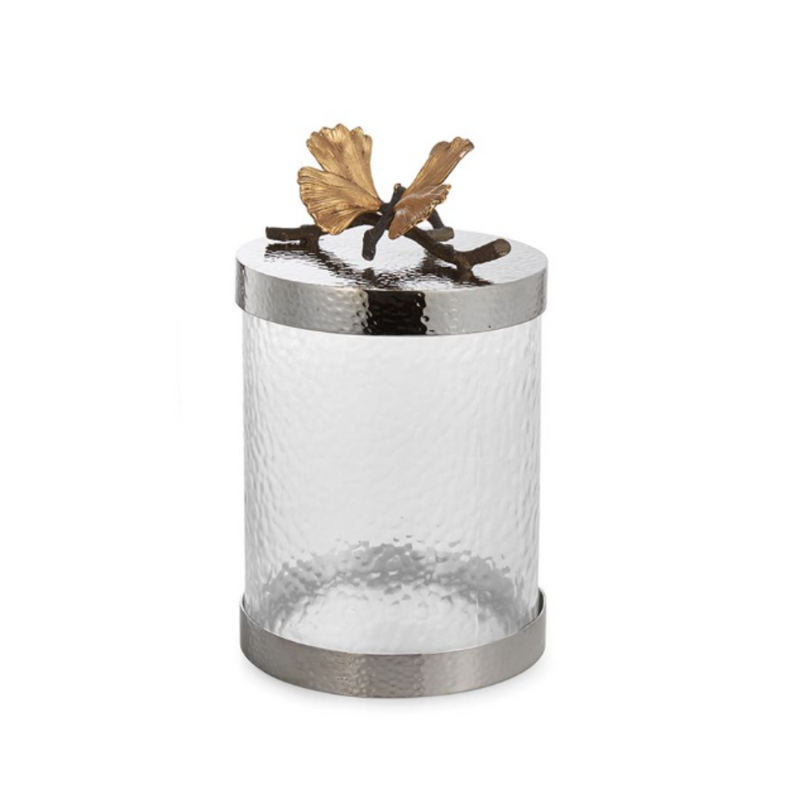 Michael Aram Butterfly Ginkgo Canister Extra Small