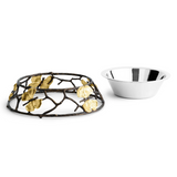 Michael Aram Butterfly Gingko Dog Bowl