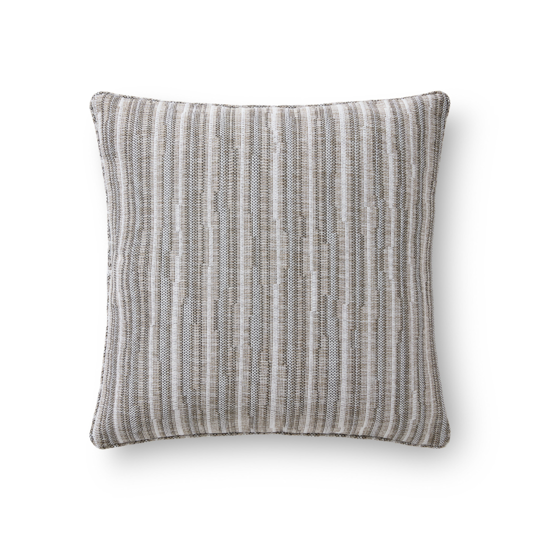 Striata Pebble Square Cushion