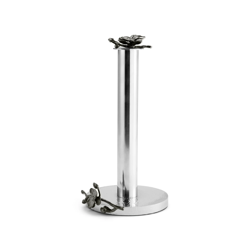 Black Orchid Paper Towel Holder