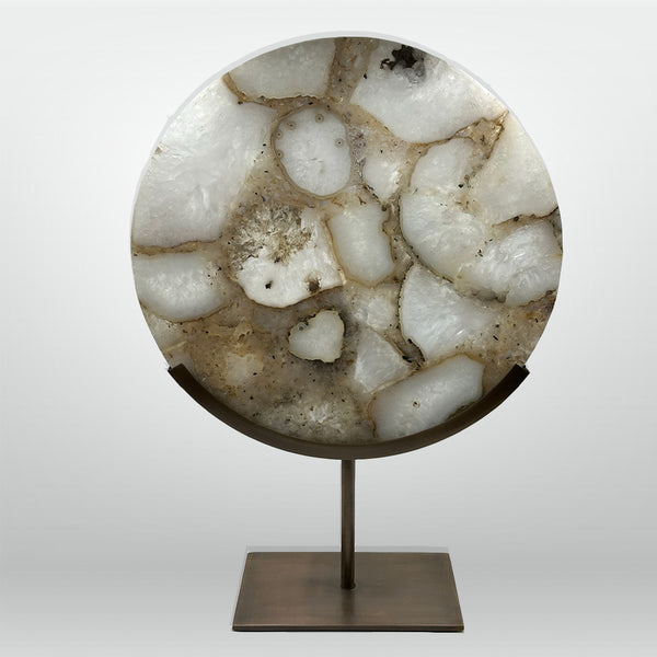 White Agate Disc