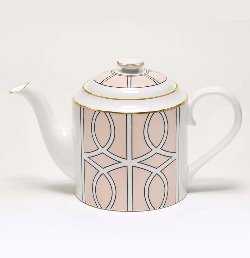 Blush Loop Tea Pot