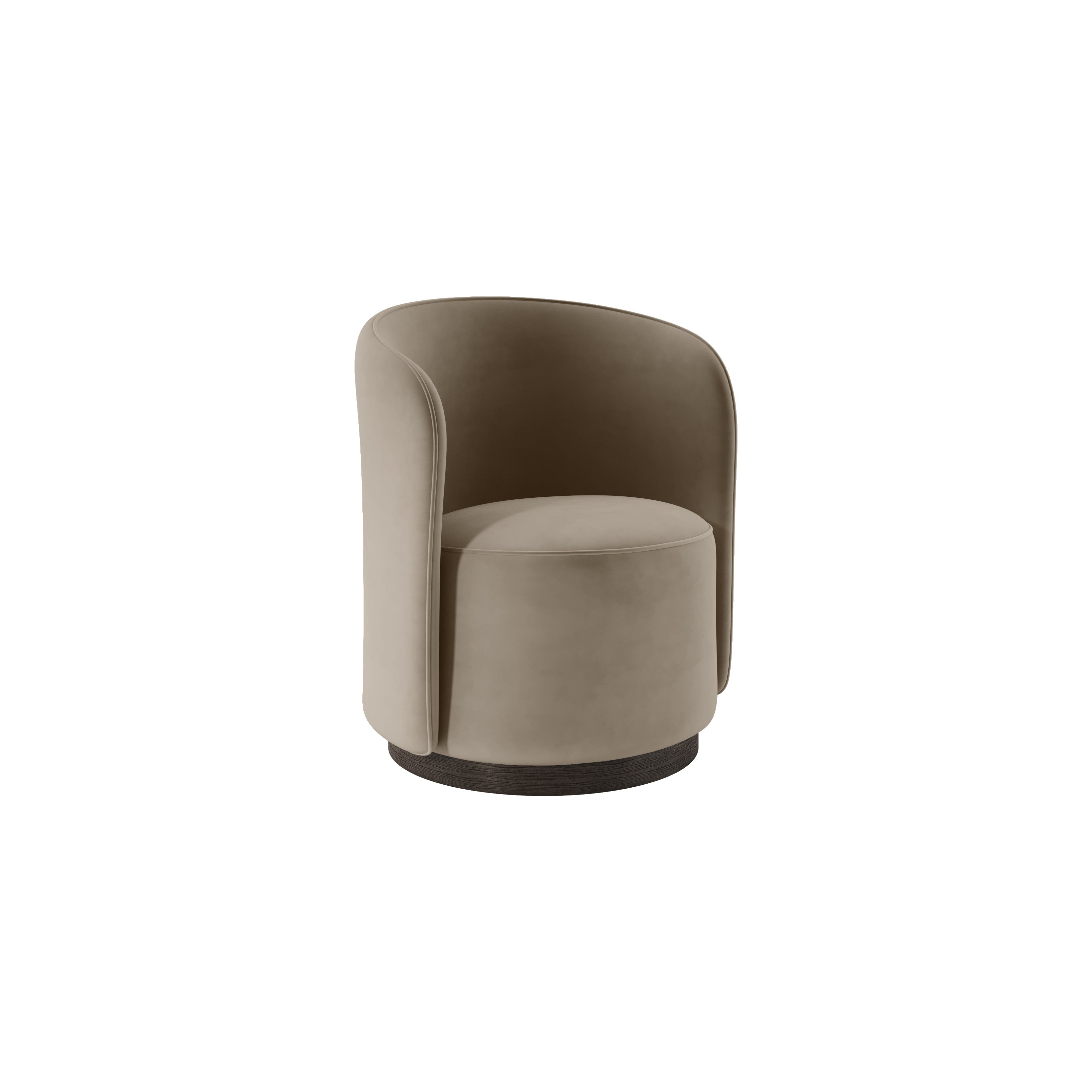 Bronte Dressing Table Chair in Mushroom