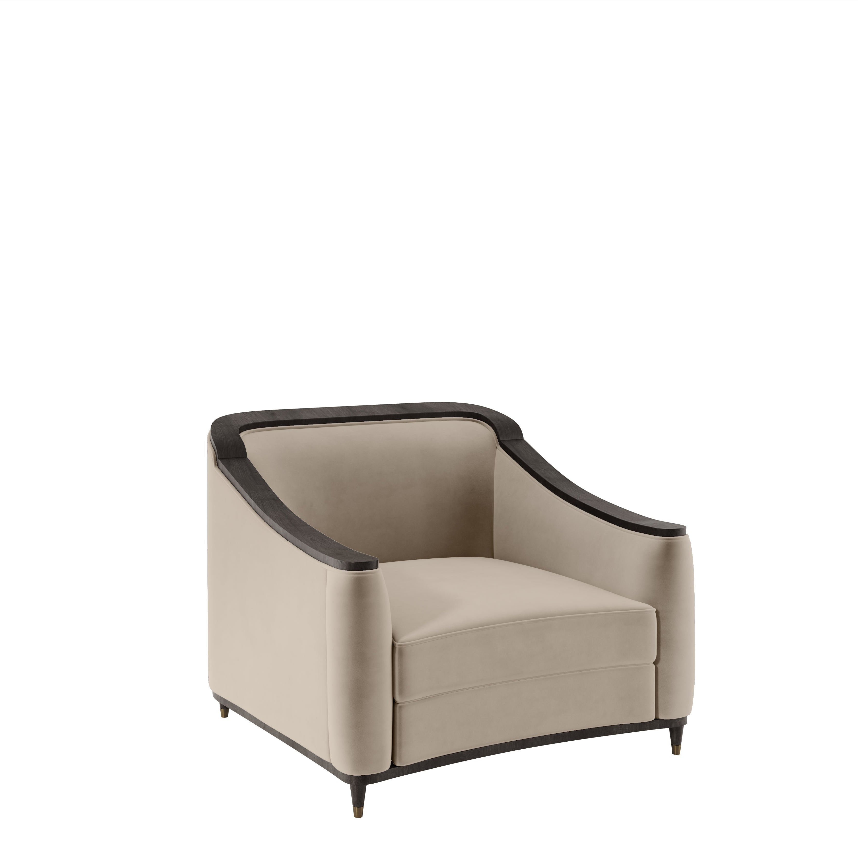 Camilla Occasional Chair in Mushroom