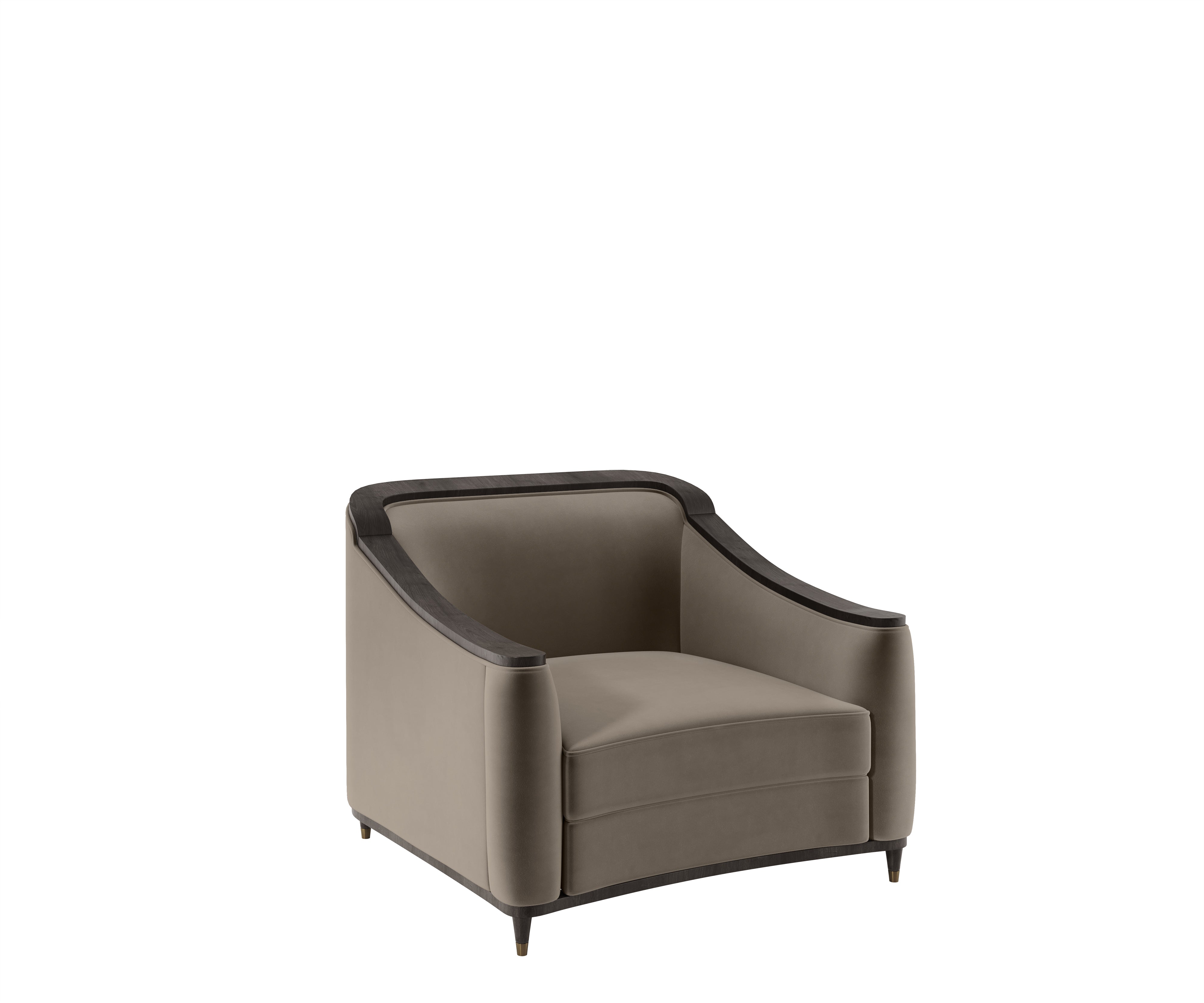 Camilla Occasional Chair in Pebble