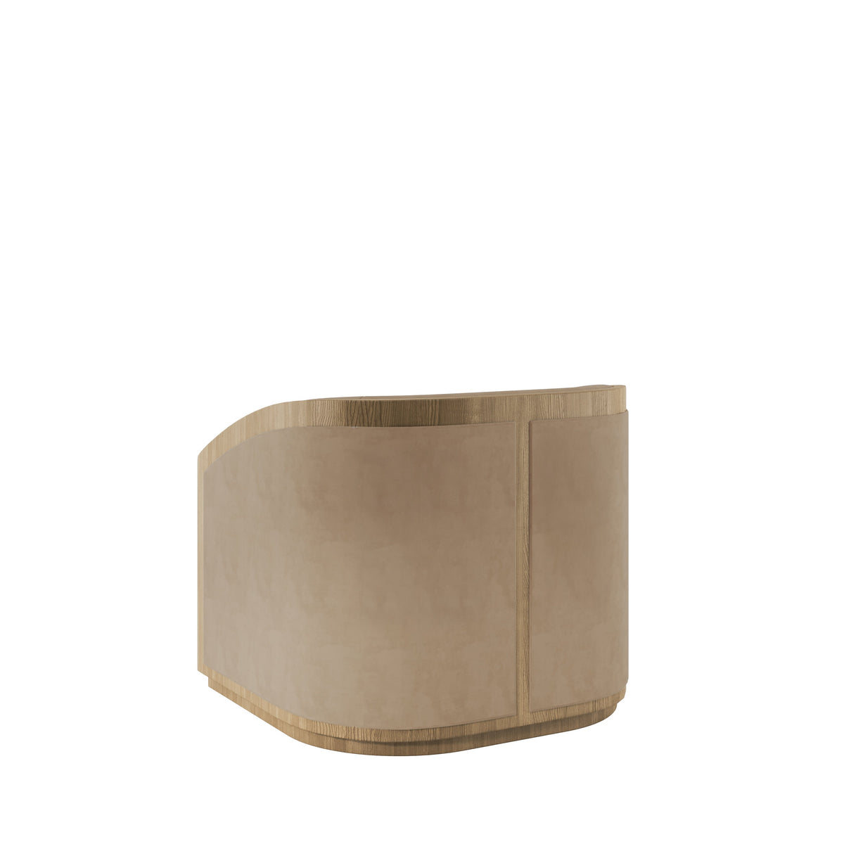 Freya Armchair in Mushroom