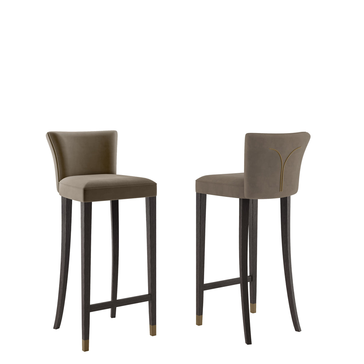 Georgia Bar Stool in Pebble