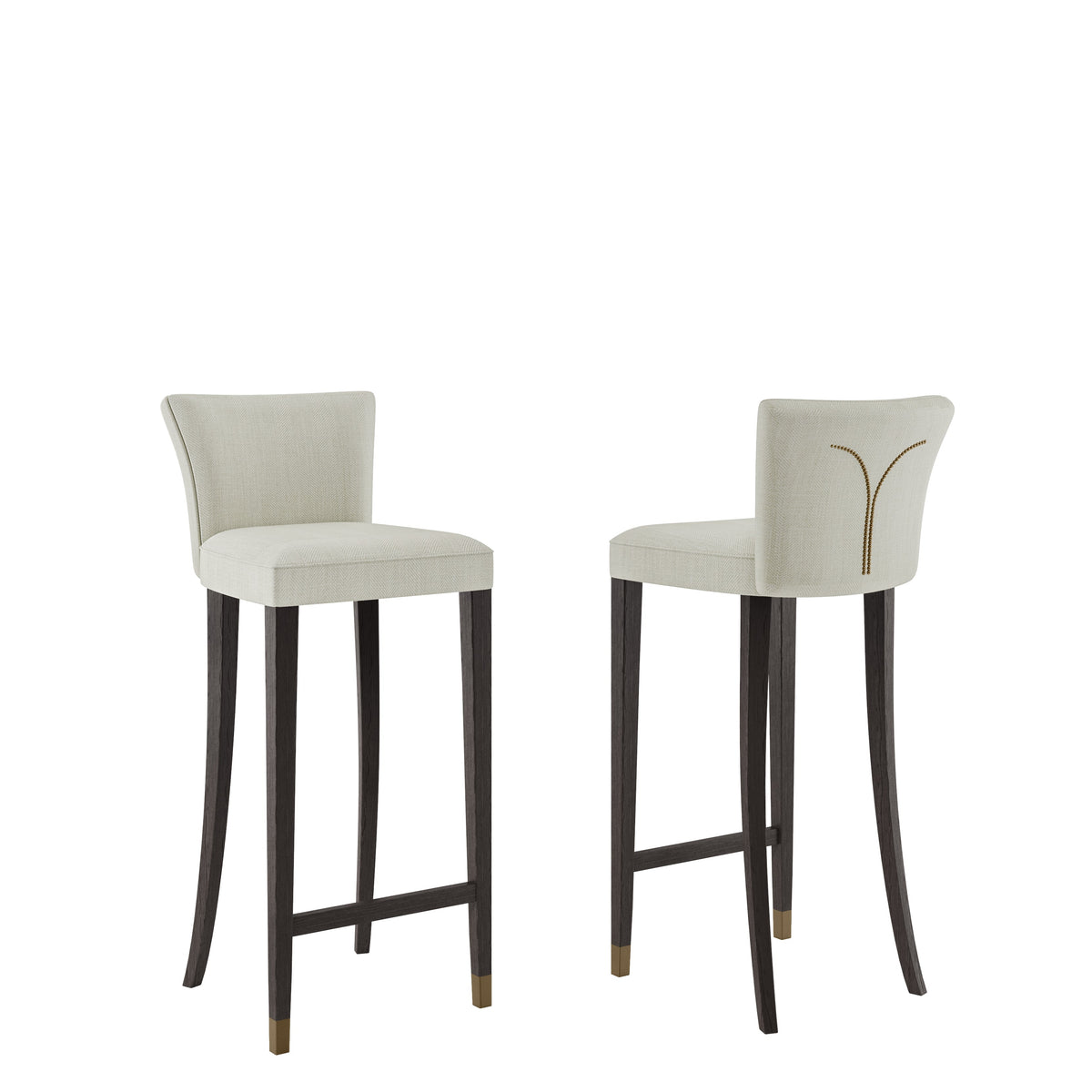 Georgia Bar Stool in Coconut
