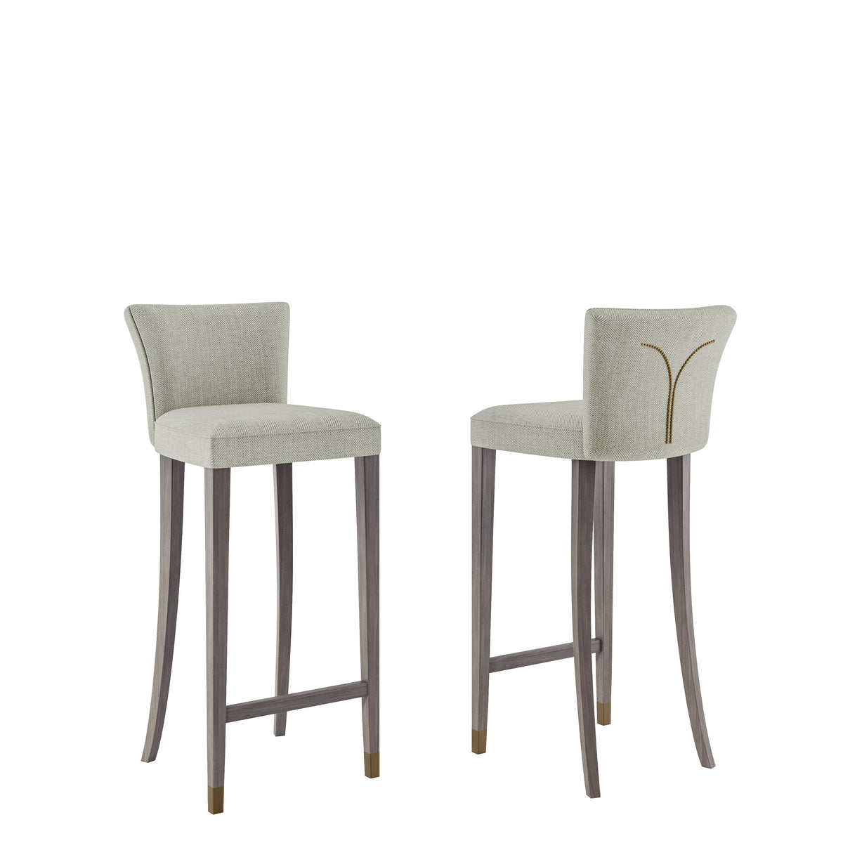 Georgia Bar Stool in Cotton