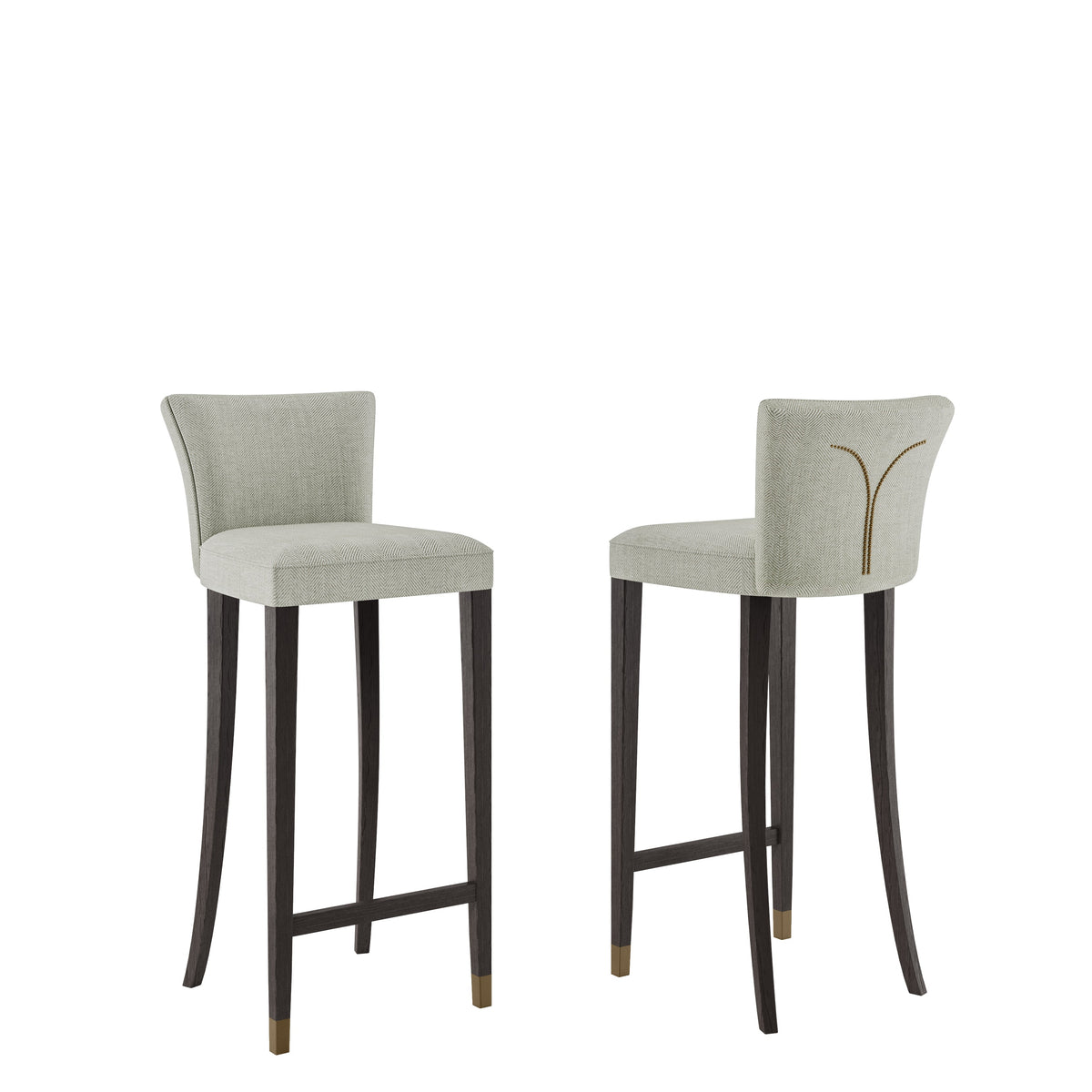 Georgia Bar Stool in Cotton
