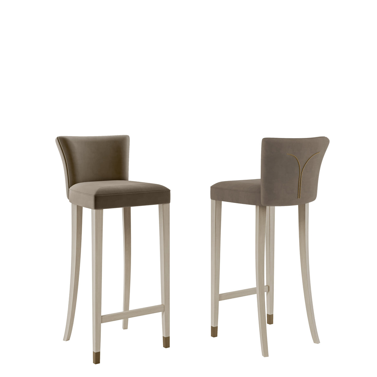Georgia Bar Stool in Pebble