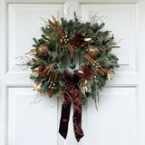 Golden Eve Luxury Faux Christmas Wreath