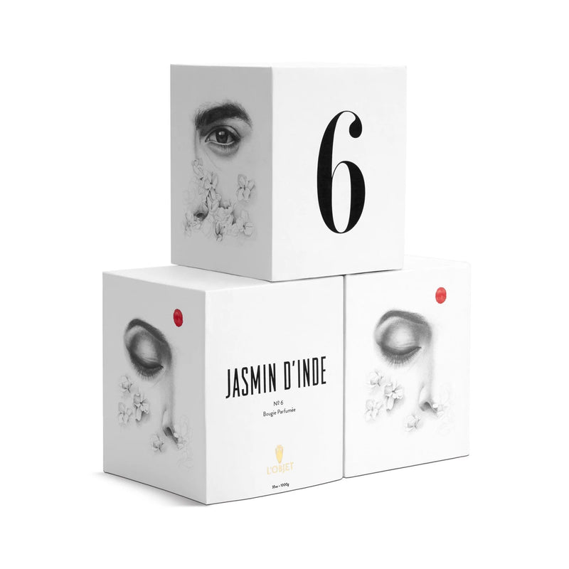 L'Objet Jasmin d'Inde Three Wick Candle