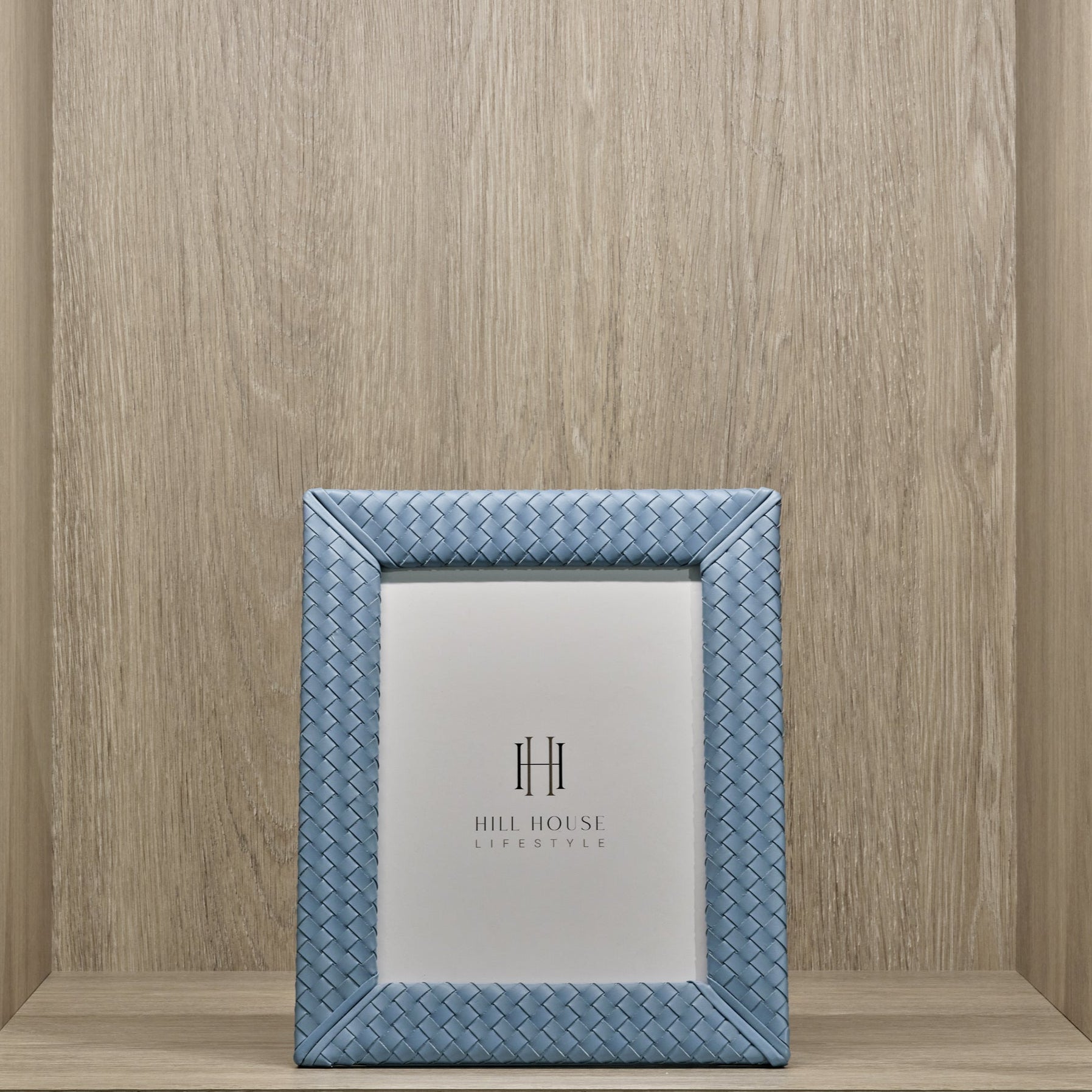 Azure Leather Frame 5x7