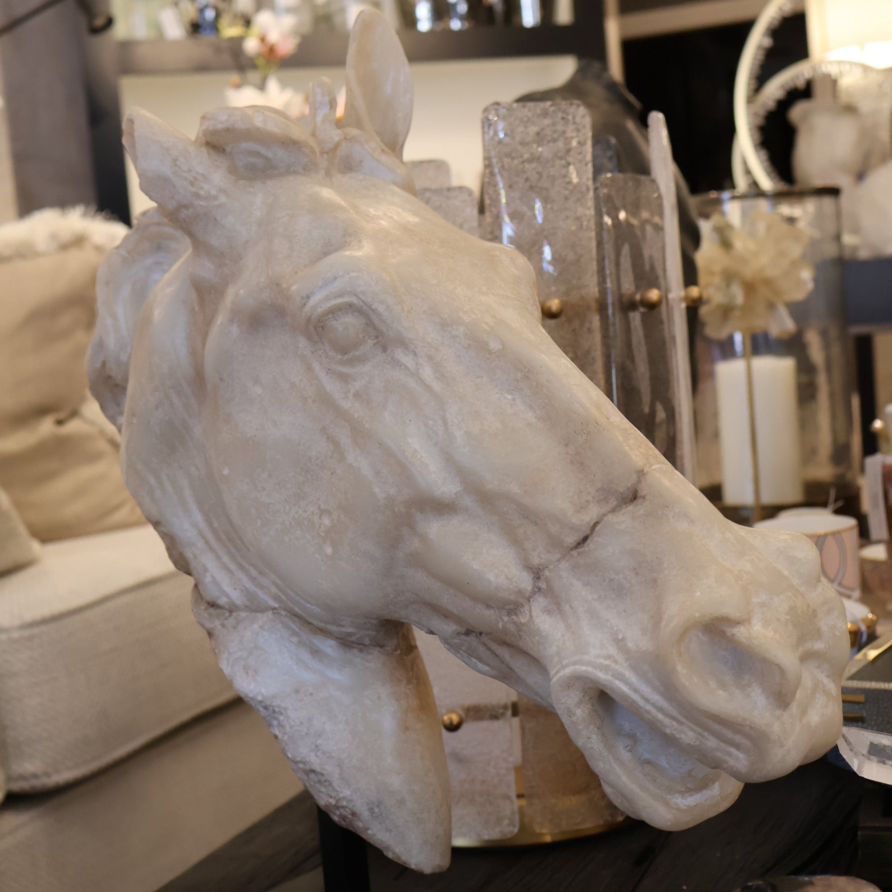 Equinox Horse Head Sculpture