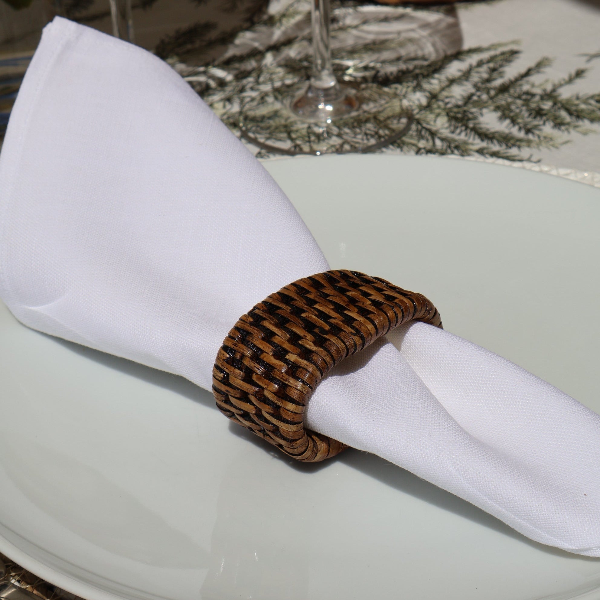 Rattan Natural Napkin Rings