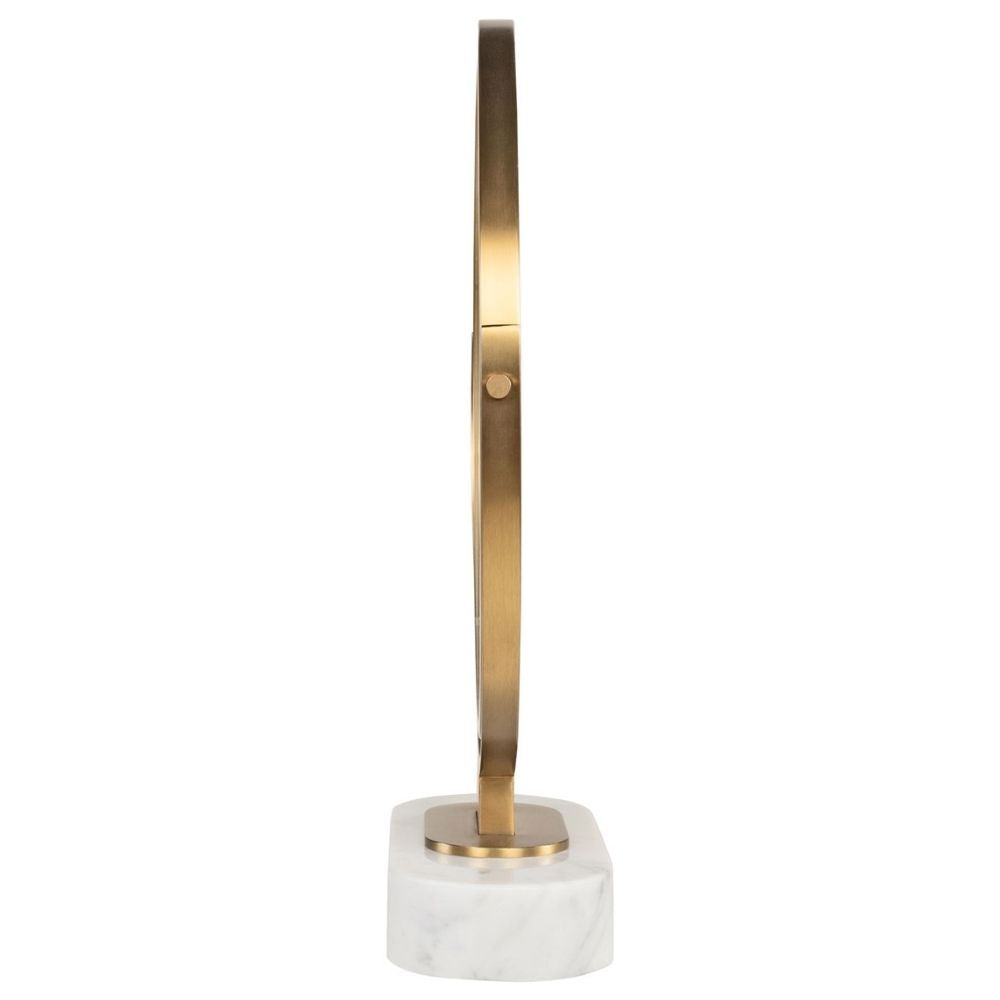Leila Mirror in Brushed Gold