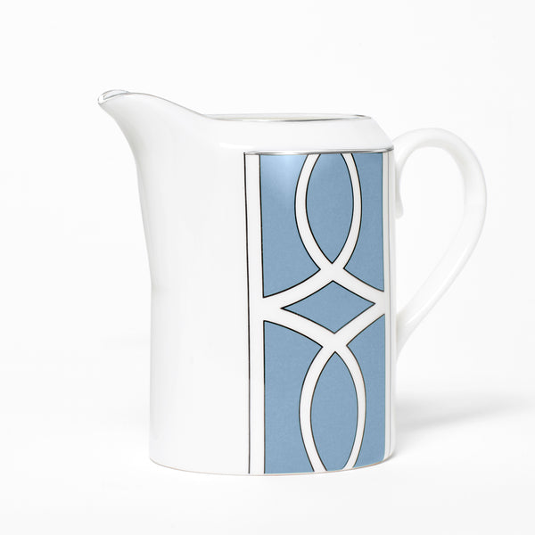 Cornflower Blue Loop Milk Jug