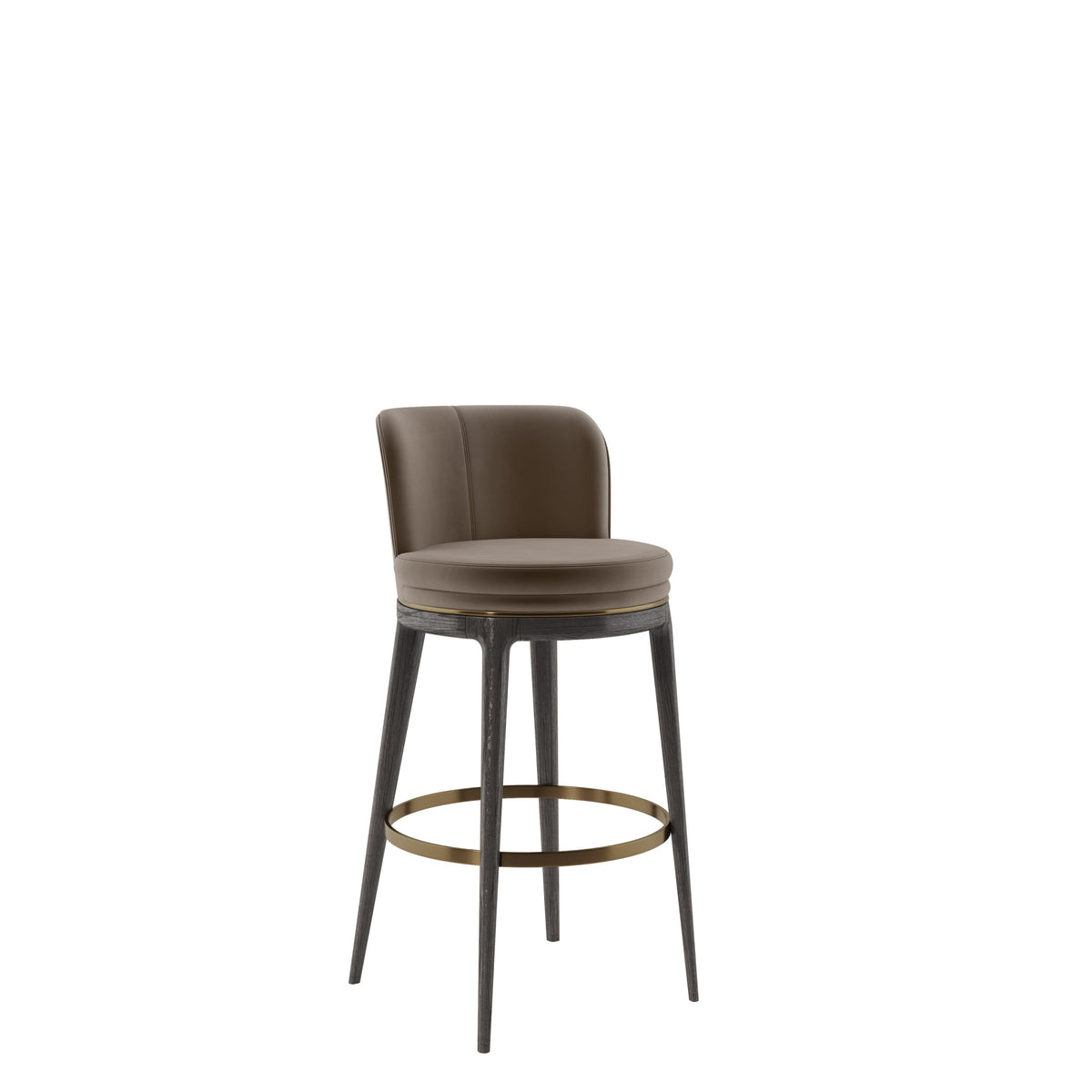 Lena Bar Stool In Pebble