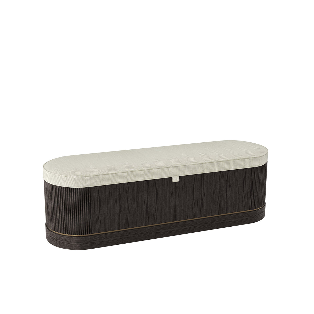 Lucy I Ottoman Bench in Coconut