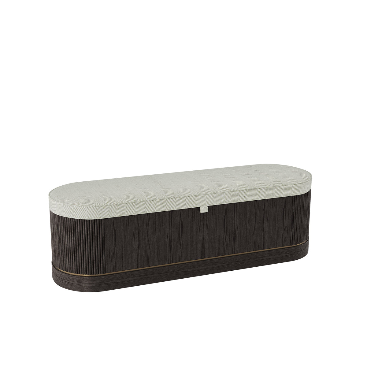 Lucy I Ottoman Bench in Cotton