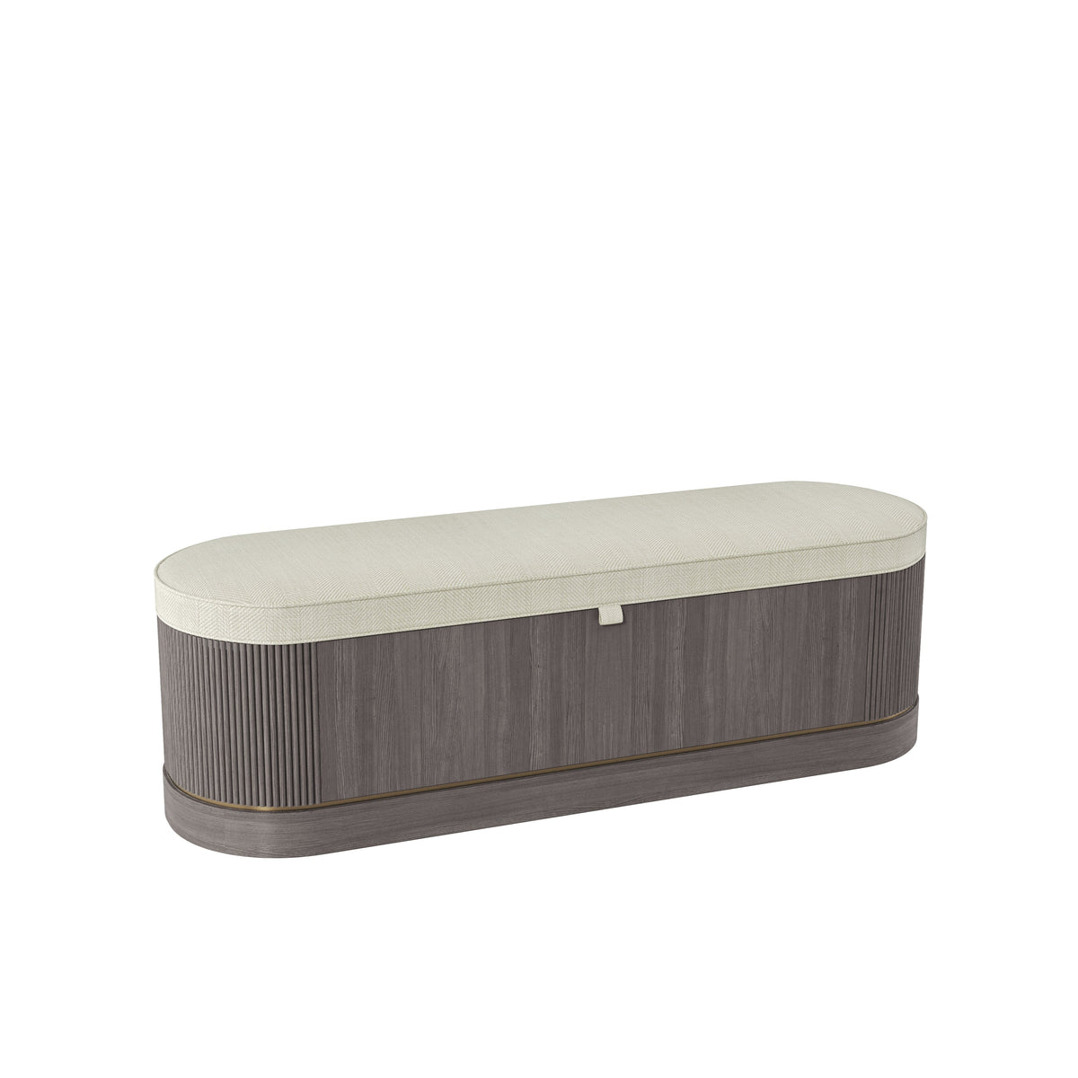 Lucy I Ottoman Bench in Coconut
