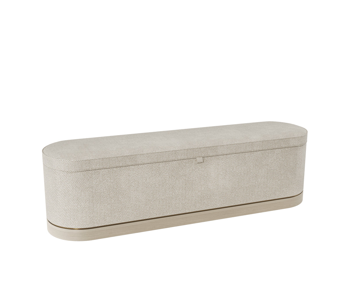 Lucy II Ottoman Bench in Maple
