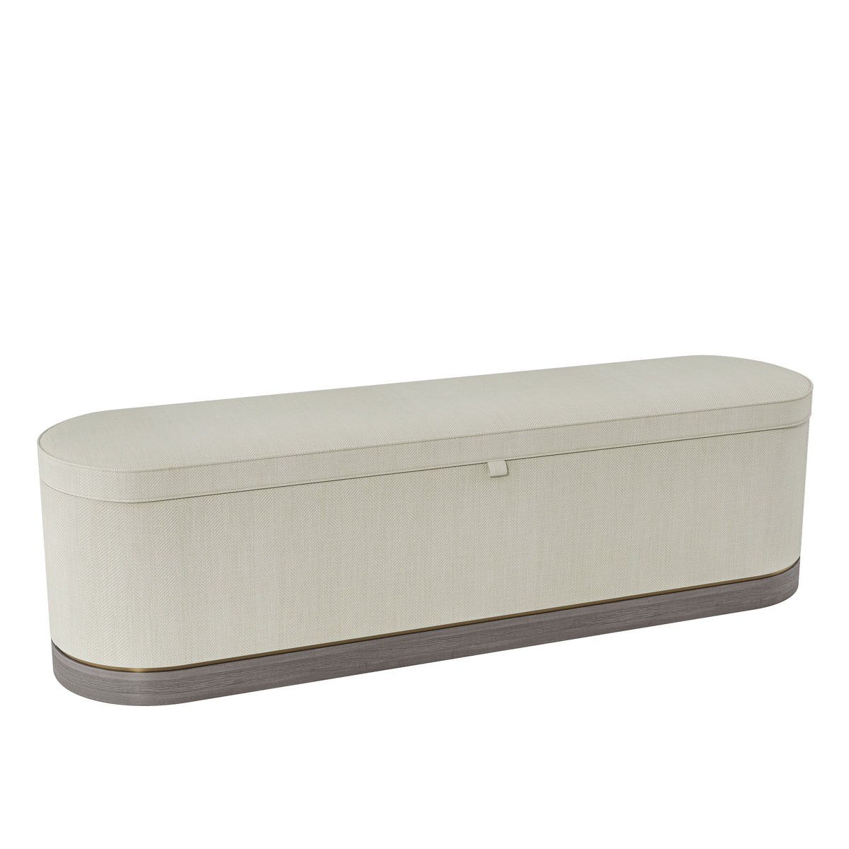 Lucy II Ottoman Bench in Coconut
