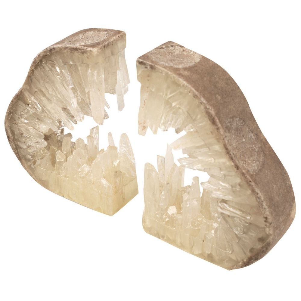 Quartz Bookends