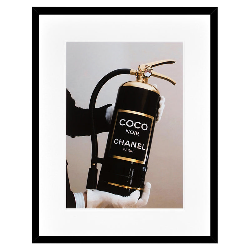 Chanel Extinguisher Framed Print